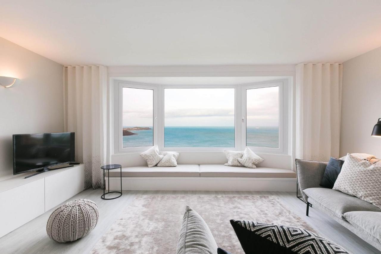 Ferienwohnung Golden Heights Carbis Bay Exterior foto